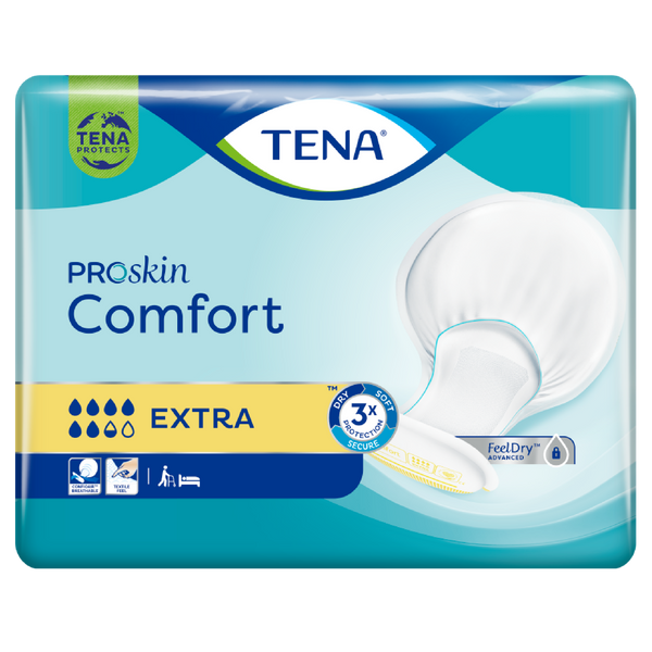 TENA Comfort Super  Large shaped incontinence pad