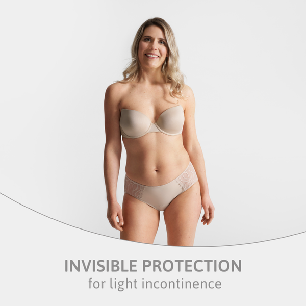 TENA Beige Washable Incontinence Underwear - Hipster